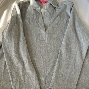 Lilly Pulitzer Gray Set, Top and bottom size XL